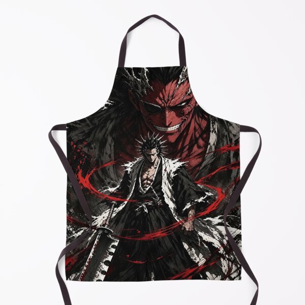 Item preview, Kenpachi Zaraki Demon Rage Form | Bleach Dark Anime Warrior Art designed and sold by Dyan4.