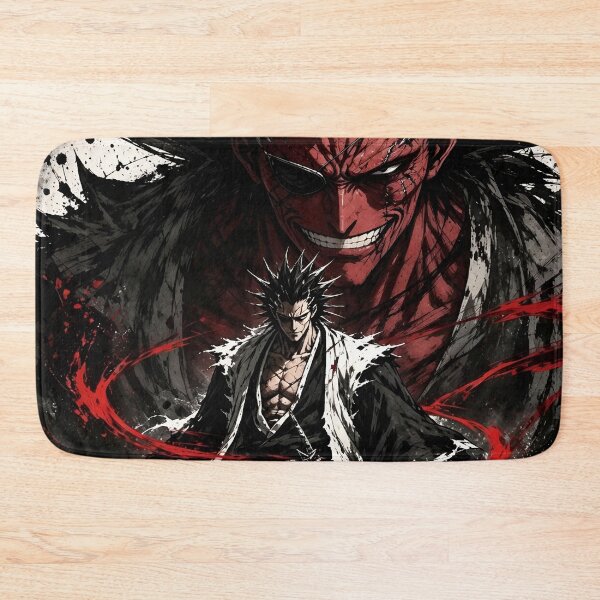 Artikelvorschau, Kenpachi Zaraki in Dämonenwutform | Bleach Dark Anime Warrior Art entworfen und verkauft von Dyan4.