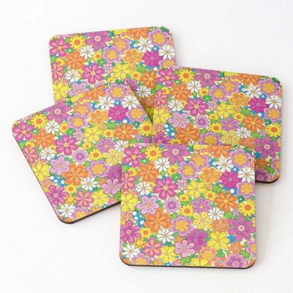 Item preview, 60s Flower Power Groovy Psychedelic Pattern designed and sold by Ela Design Studio .