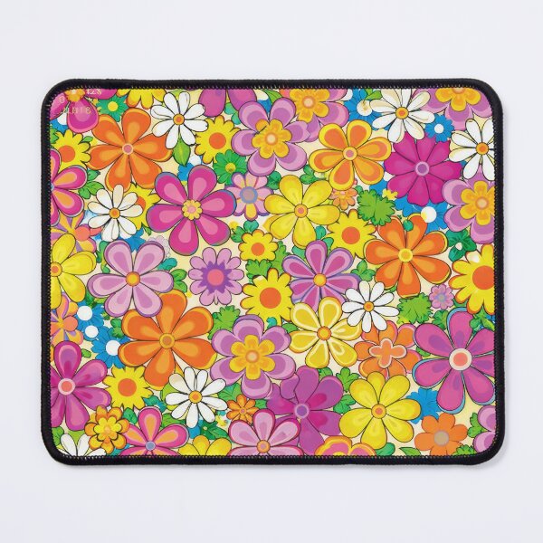 Item preview, 60s Flower Power Groovy Psychedelic Pattern designed and sold by Ela Design Studio .