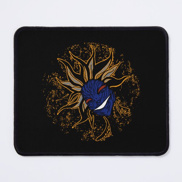 Item preview, Celestial Mask Surreal Sunburst Face Graphic Illustration designed and sold by RozlinaROZ.