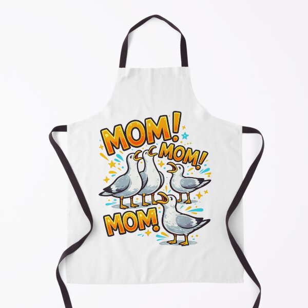 Item preview, Seagull Mom Mom Mom Funny Motherhood Meme T-Shirt | Cute Yelling Bird Mom Design designed and sold by Teetreasure2.