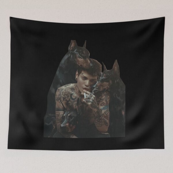 Item preview, Guardians of the Night - Doberman and Urban Style designed and sold by AnyeloDesign.