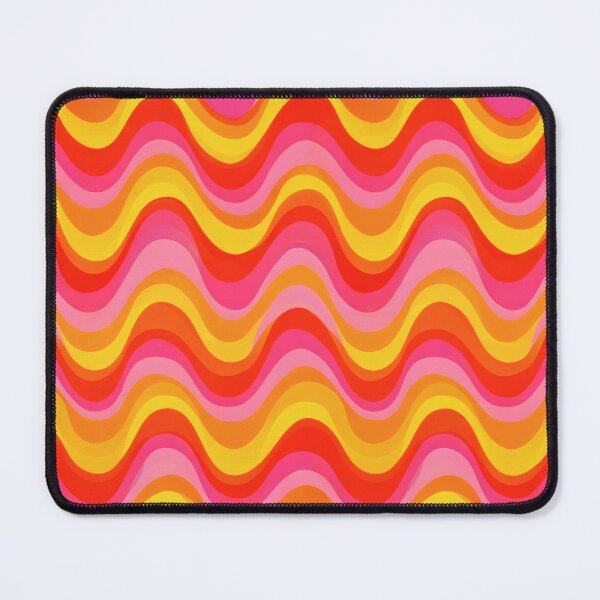 Item preview, 60s Retro Groovy Psychedelic Waves Pattern designed and sold by Ela Design Studio .