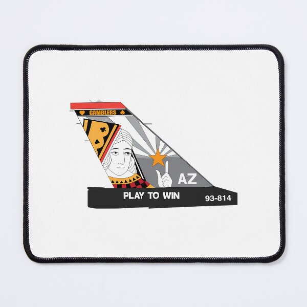 Item preview, Lockheed Martin F-16V 93-0814 Tail (Az Gamblers Colorbird) designed and sold by An-twonShane.