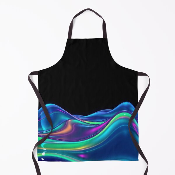 Item preview, Futuristic Neon Liquid Wave Abstract Background designed and sold by IntelliMindDesigns.