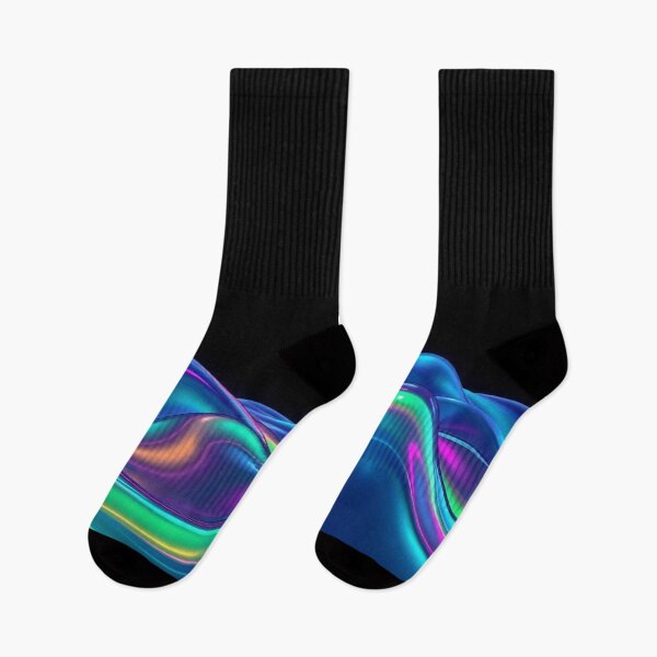 Item preview, Futuristic Neon Liquid Wave Abstract Background designed and sold by IntelliMindDesigns.