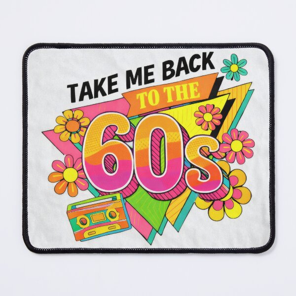 Item preview, Take Me Back To The 60s Retro Typographic Design designed and sold by Ela Design Studio .