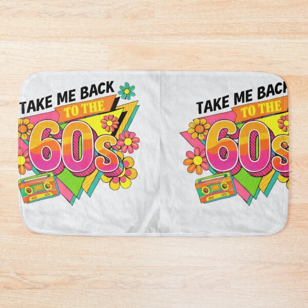 Item preview, Take Me Back To The 60s Retro Typographic Design designed and sold by Ela Design Studio .