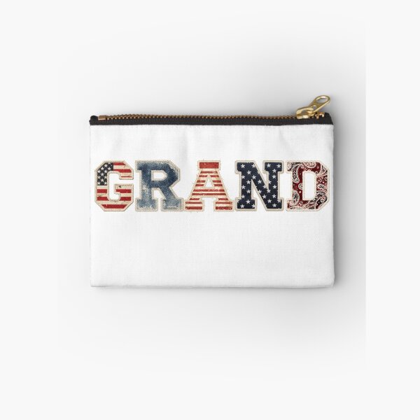 Item preview, Grand Americana Faux Patchwork Vintage Grandpa Patriotic American Flag Minimal Design designed and sold by Panom Suavichien.