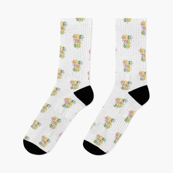 Item preview, Go Ask Your Dad Funny Preppy Aesthetic Retro Smiley designed and sold by HBDStudio.