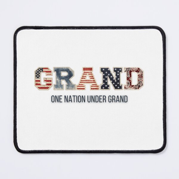 Item preview, One Nation Under Grand Shirt Funny Patriotic Grandpa Memorial Day 4th Of July Tee designed and sold by Panom Suavichien.