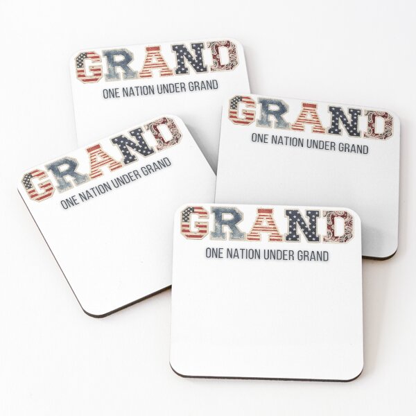 Artikelvorschau, „Eine Nation unter Grand“-Shirt – Lustiges patriotisches Opa-T-Shirt zum Gedenktag am 4. Juli entworfen und verkauft von Panom Suavichien.