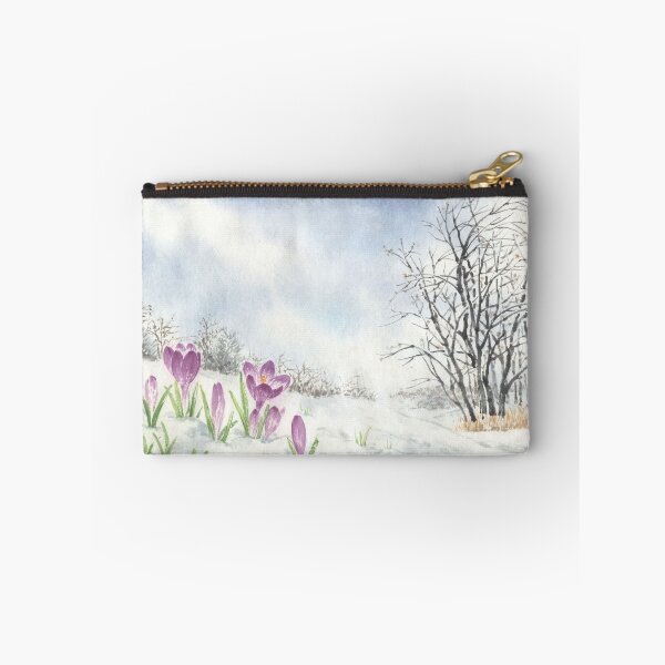 Item preview, January 3rd birthday flower Spring Crocus Landscape designed and sold by birthflower.