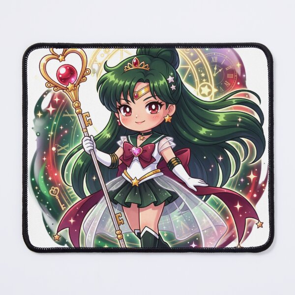 Item preview, Chibi Sailor Pluto Sticker designed and sold by Solace Sparkles.