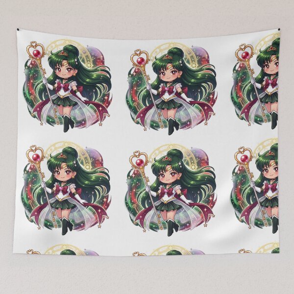 Item preview, Chibi Sailor Pluto Sticker designed and sold by Solace Sparkles.