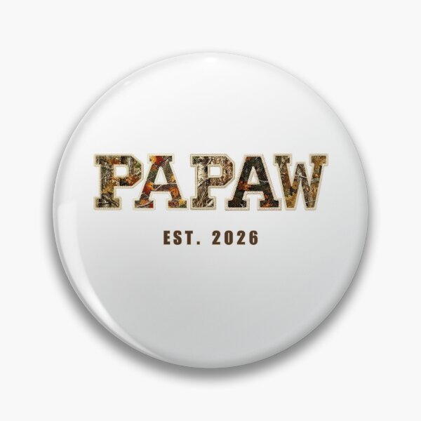 Item preview, Papaw Est 2026 Shirt Design New Grandpa Baby Announcement Camo Patchwork Gift designed and sold by Panom Suavichien.