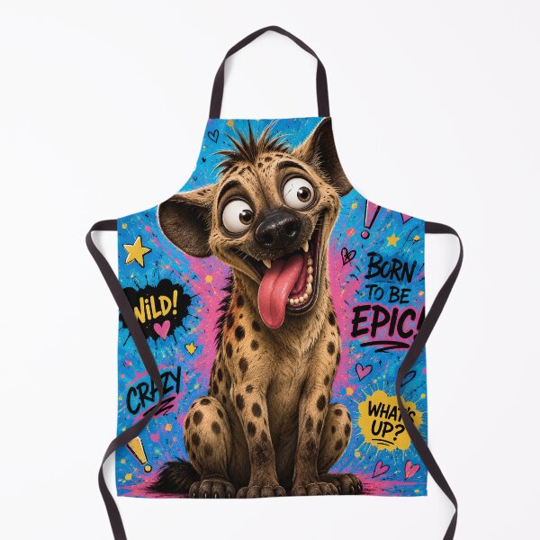 Item preview, Wacky Wild Hyena Graffiti Pop Art designed and sold by Rohan132.