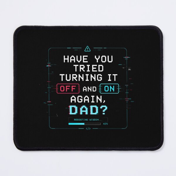 Item preview, Have You Tried Turning It Off And On Again Dad T-Shirt | Funny Tech Support Dad Gamer Tee designed and sold by FestivityFinds.