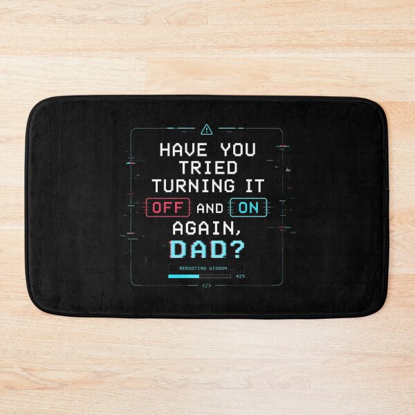 Item preview, Have You Tried Turning It Off And On Again Dad T-Shirt | Funny Tech Support Dad Gamer Tee designed and sold by FestivityFinds.