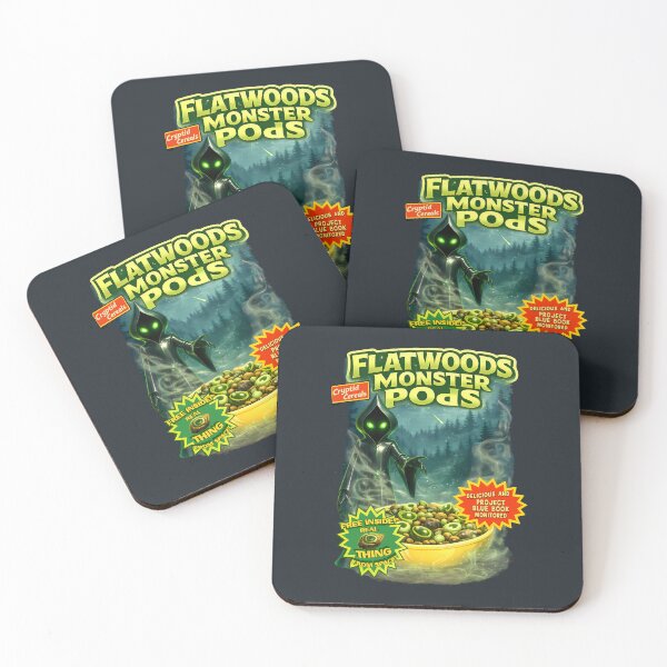 Item preview, Cryptid Cereals: Flatwoods Monster Pods designed and sold by FoxBaine Designs.