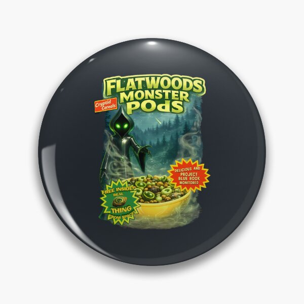 Item preview, Cryptid Cereals: Flatwoods Monster Pods designed and sold by FoxBaine Designs.