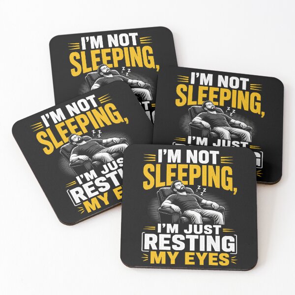 Item preview, I’m Not Sleeping I’m Just Resting My Eyes Funny Dad T-Shirt | Lazy Humor Graphic Tee designed and sold by FestivityFinds.