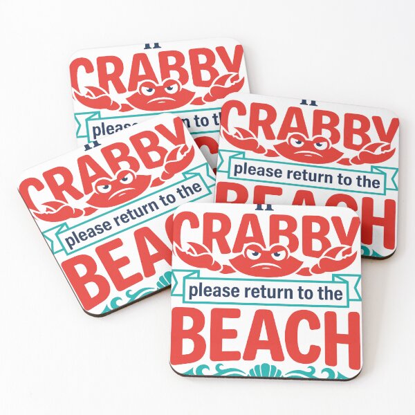 Item preview, Funny Crabby Beach Quote Summer Vacation Gift designed and sold by KroghDs.