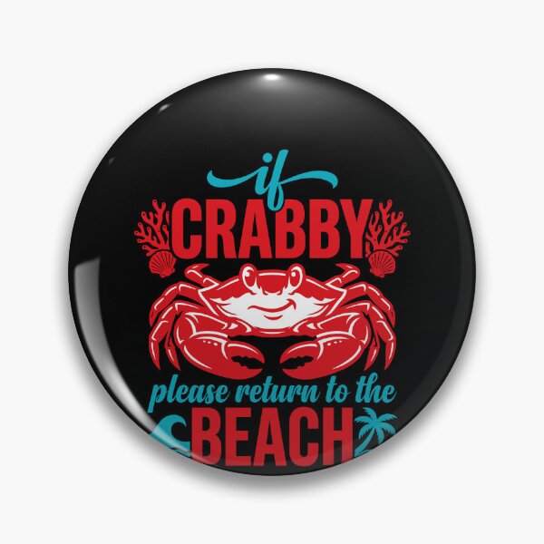 Item preview, Funny Crabby Beach Quote Summer Vacation Gift designed and sold by KroghDs.