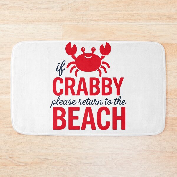 Item preview, Cute Crabby Beach Quote Summer Vacation Gift designed and sold by KroghDs.