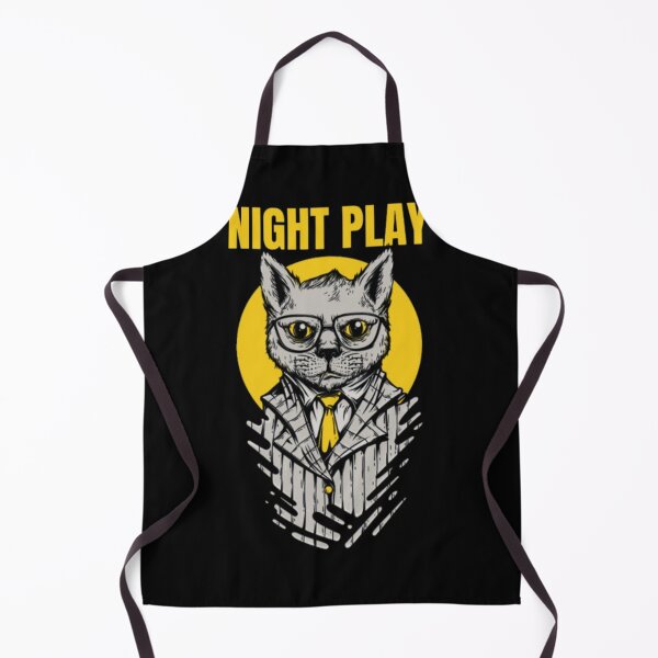 Item preview, Night Play Cool Cat - Sharp Pinstripe Suit Feline designed and sold by GenZFashion000.
