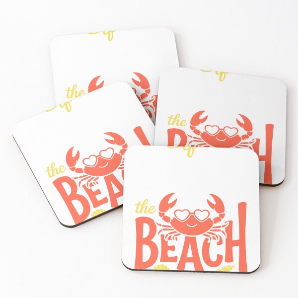 Item preview, Cute Sunglasses Crab Beach Vacation Quote designed and sold by KroghDs.