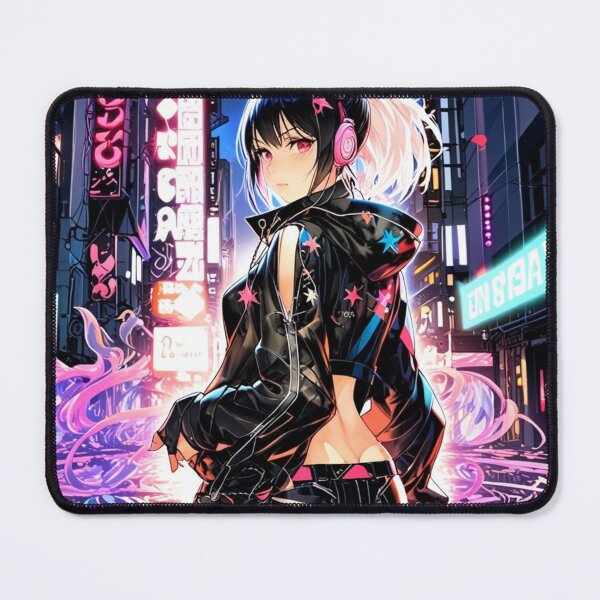 Item preview, Futuristic Anime Cat Girl Streetwear Design designed and sold by AnimDream .