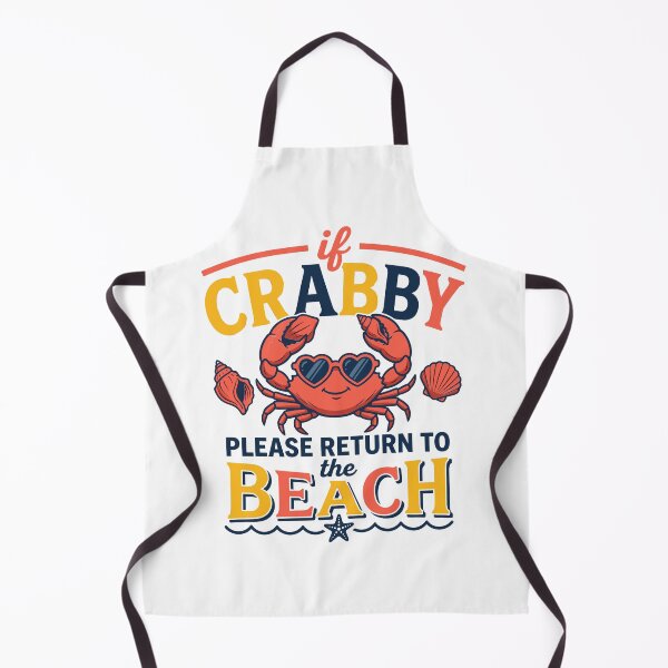 Item preview, Retro Sunglasses Crab Beach Vacation Quote designed and sold by KroghDs.