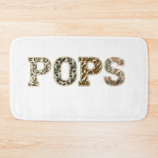 Item preview, Pops Botanical Faux Patchwork Vintage Father Grandpa Cottagecore Minimal Design designed and sold by Panom Suavichien.