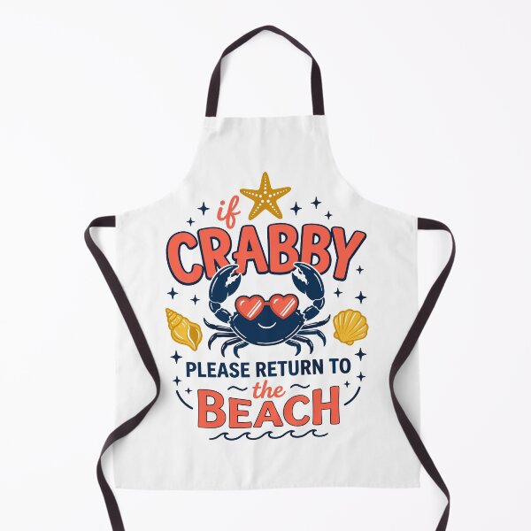 Item preview, Funny Crabby Beach Vacation Quote Gift designed and sold by KroghDs.