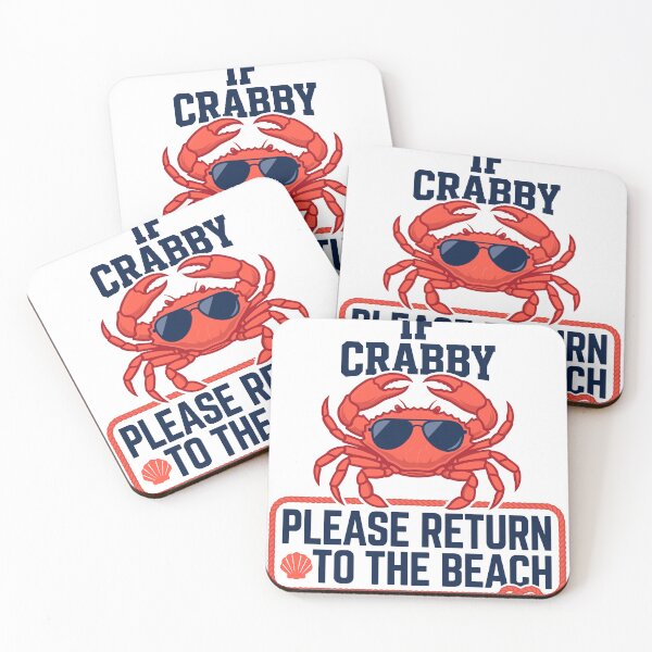 Item preview, Cool Aviator Sunglasses Crab Beach Vacation Quote designed and sold by KroghDs.