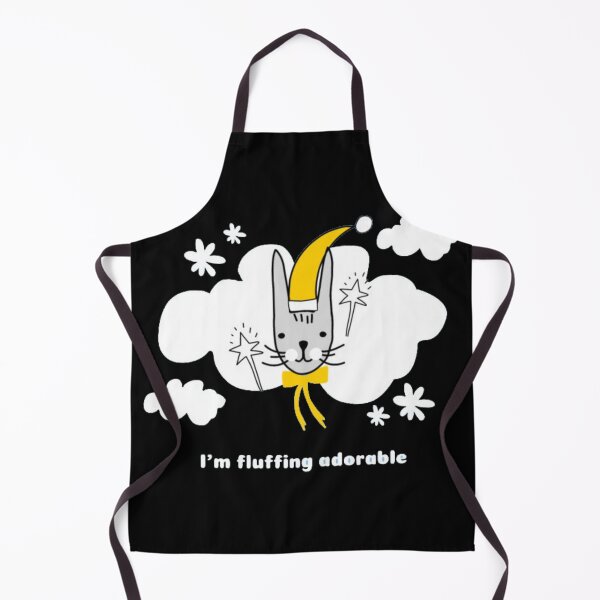Item preview, I'm Fluffing Adorable - Cute Fluffy White Cat Pun designed and sold by GenZFashion000.