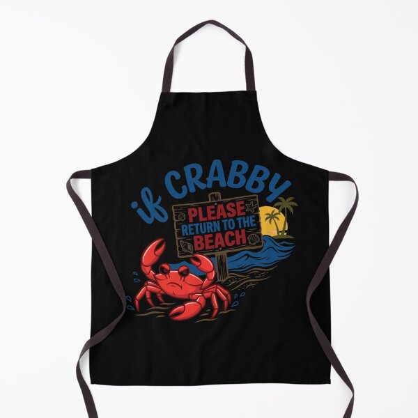 Item preview, Funny Grumpy Crab Beach Vacation Gift designed and sold by KroghDs.