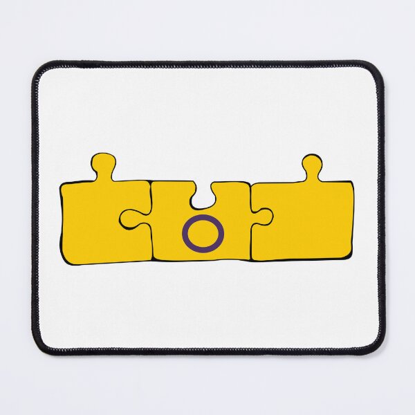 Item preview, Intersex Puzzle Pieces Pride Flag designed and sold by HarveyHandcraftsandDesigns.