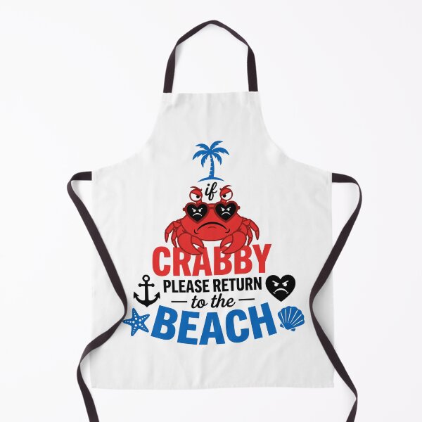 Item preview, Funny Grumpy Crab Beach Vacation Quote Gift designed and sold by KroghDs.