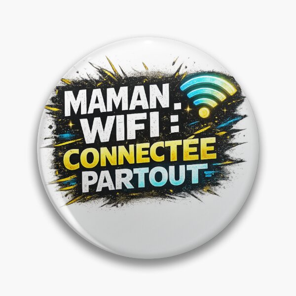 Item preview, WIFI MOM: CONNECTED EVERYWHERE designed and sold by 97-caboutique.