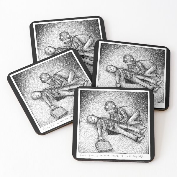 Item preview, Karma Police - Polaroid - Illustrated lyrics designed and sold by bangart.