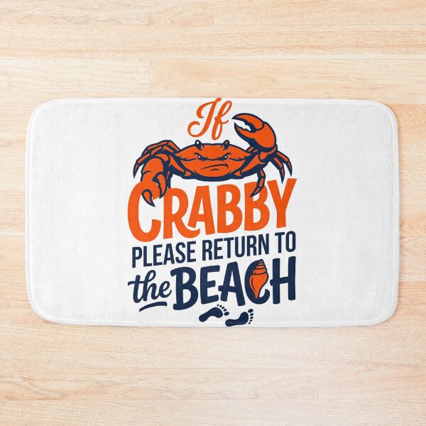 Item preview, Funny Grumpy Crab Beach Vacation Quote Gift designed and sold by KroghDs.