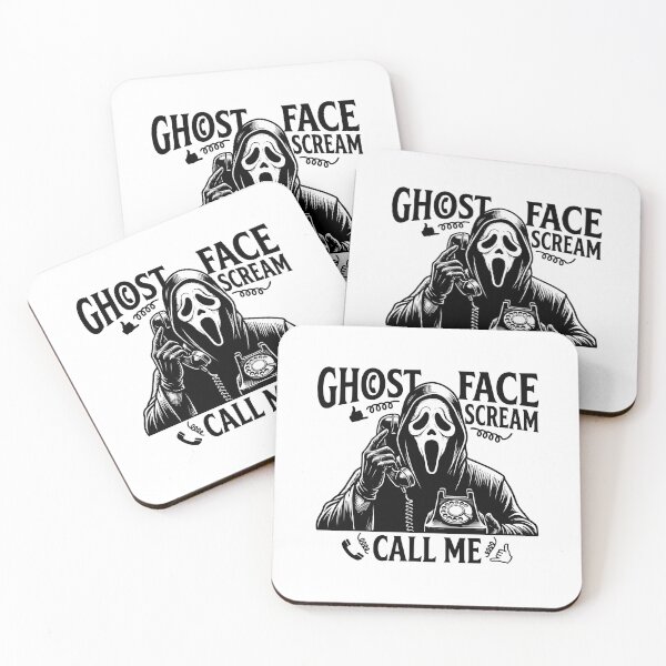 Item preview, Ghostface Call Me - Funny Retro Scream Slasher  designed and sold by Brexmore3.