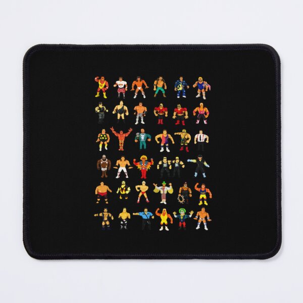 Item preview, Retro Wrestlers  Colorful Vintage Wrestling Superstars Figures designed and sold by ToscaSamShop.