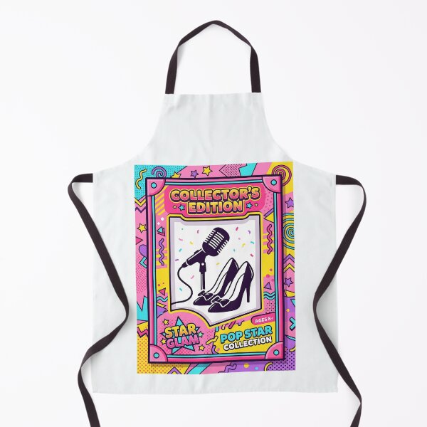 Item preview, Pop Star Collector Edition Memphis Style Art with Vibrant 90s Aesthetic designed and sold by SplashTastic.