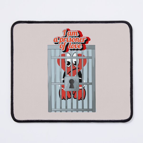 Item preview, Prisoner of Love – Funny Heart in Handcuffs Graphic T-Shirt designed and sold by Aimetoi.