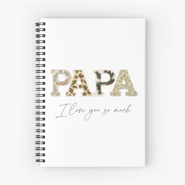 Item preview, Papa I Love You So Much Shirt Design Botanical Patchwork Cute Gift From Kids designed and sold by Panom Suavichien.