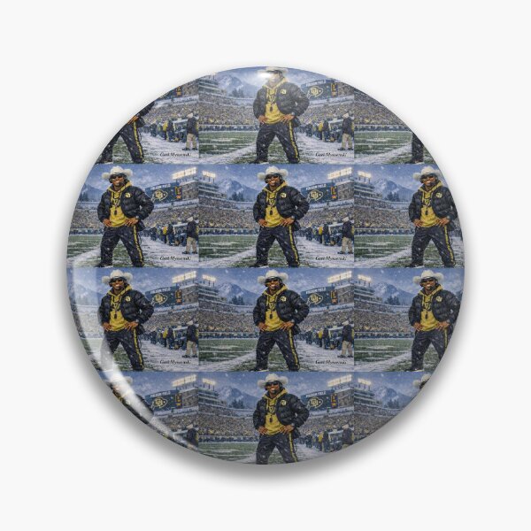 Item preview, Coach Prime Deion Sanders Colorado Buffaloes football designed and sold by The Art Queen Of Michigan .